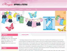 Tablet Screenshot of hxwear.com